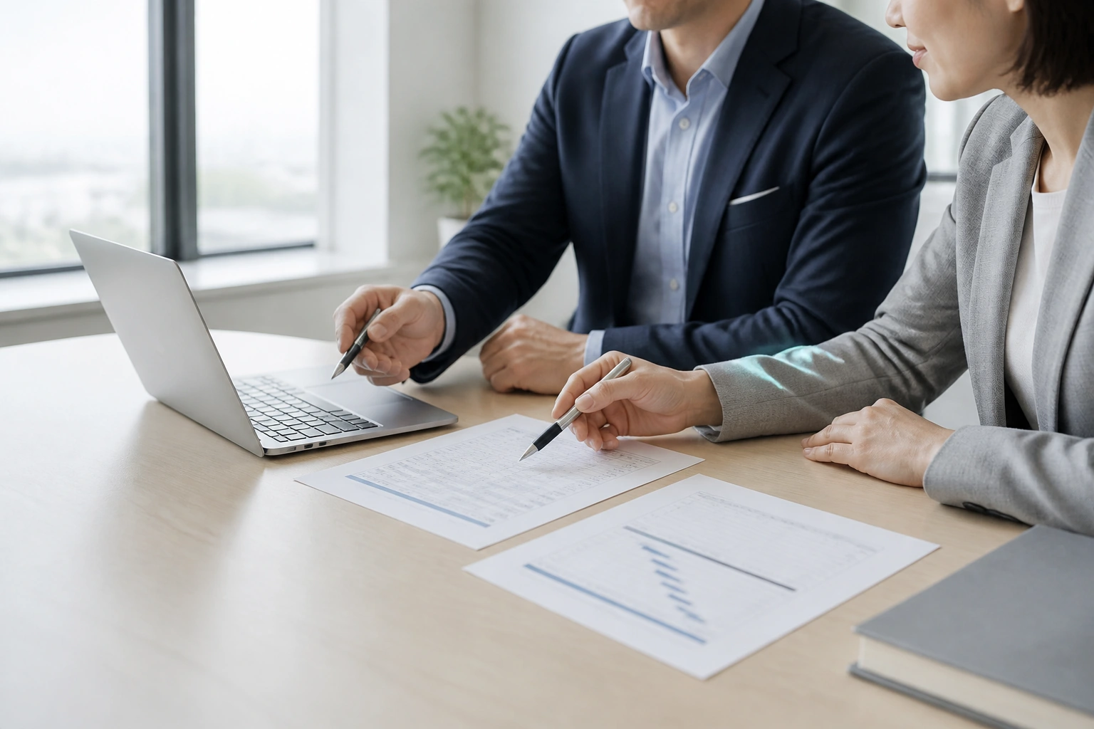 Purchasing professionals coordinating an ongoing sourcing requirement